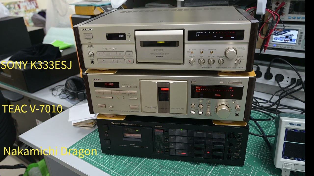 Vintage Audio Studio Battle трех кассетных дек  Студия VintageAudio