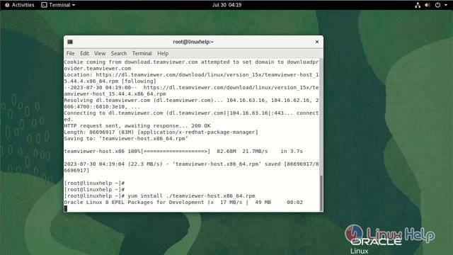 How to Install Teamviewer on Oracle Linux 8.8 смотреть онлайн