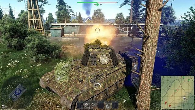 War Thunder: Destructible houses inconsistent behavior (bug report) смотреть онлайн