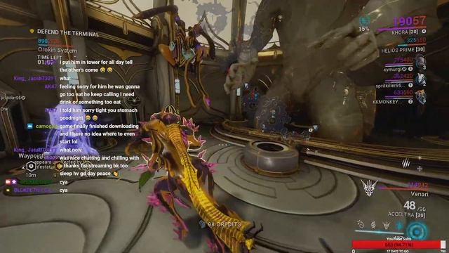 Protea vs Khora Who is the champion of the Deimos Vaults - Warframe смотреть онлайн