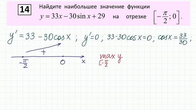 ЕГЭ по математике. Задание 12 #31 смотреть онлайн