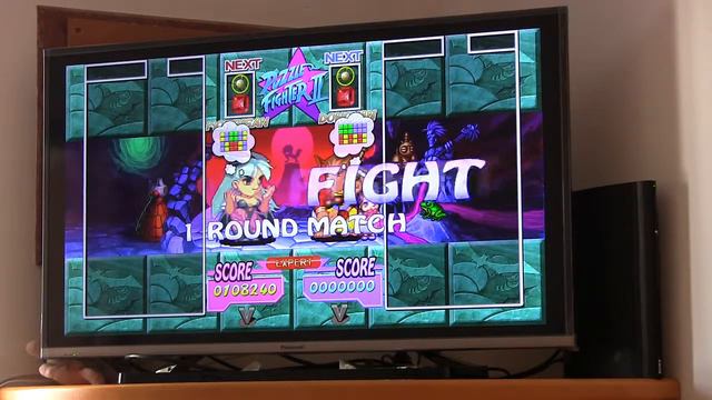 Gameplay PS3 Super Puzzle Fighter HD Remix Expert Mode Morrigan awendhausen смотреть онлайн