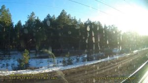 Россия из окна поезда Москва Краснодар часть 2