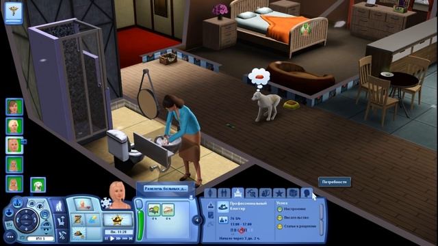 The Sims 3 #21 Забота бабушки | Cary LP смотреть онлайн