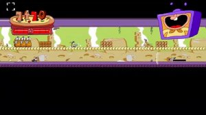 Pizza Tower - 2021 April Build Co-op Gameplay (World 1)