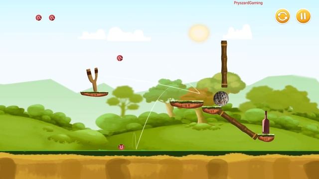 Bottle Shooting Game - Gameplay Walkthrough Part 1 Forest World Levels 1-26 (Android, iOS) смотреть онлайн