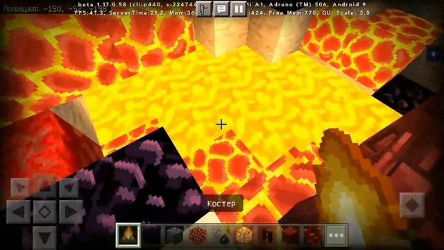 КАК ПОСТРОИТЬ ЛАВОВУЮ ПЕЩЕРУ В МАЙНКРАФТ BEDROK | СОЗДАНИЕ БИОМОВ