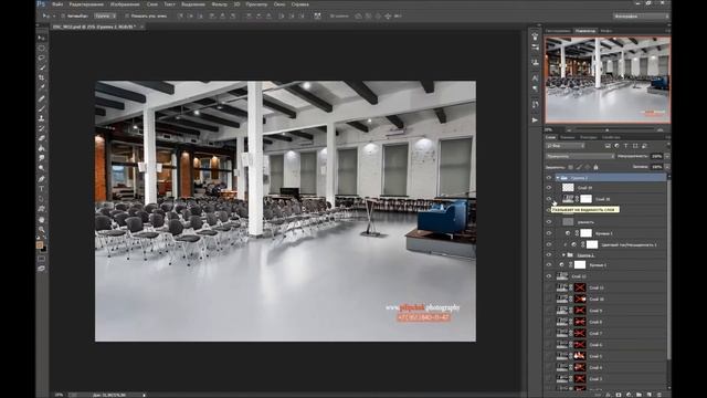Обработка, склейка фотографий в фотошопе. процесс съёмки в Photoshop CS6 смотреть онлайн