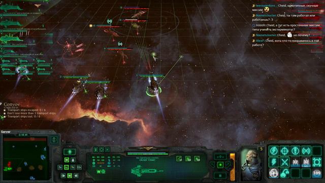 Прохождение Battlefleet Gothic: Armada (Ep 2) Превозмогание во имя Императора... смотреть онлайн