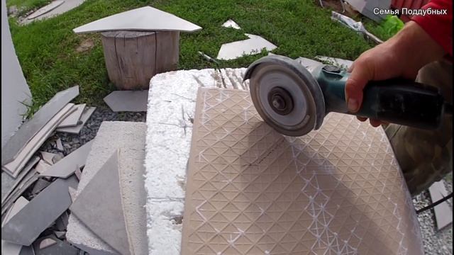 Как ВЫРЕЗАТЬ квадратное ОТВЕРСТИЕ в ПЛИТКЕ смотреть онлайн