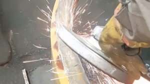 Ремонт поворотного круга грейдера КАТ.