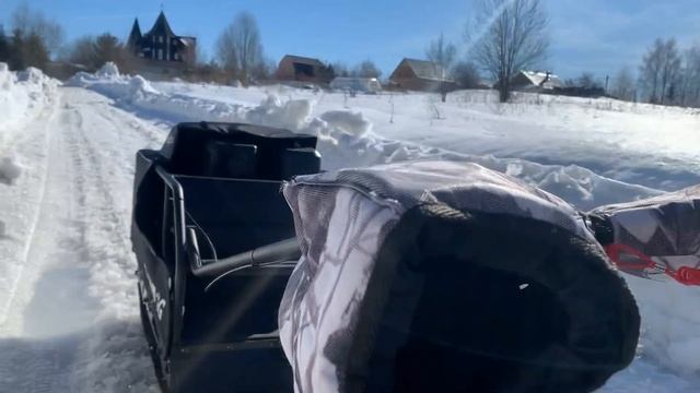 обзор на мотособаку Snowdog Z460 Unity