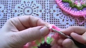 Вязание крючком. Мандала. Часть 1.