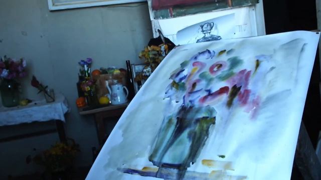 Д Шувалов Натюрморт с астрами смотреть онлайн