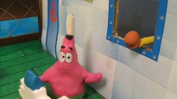 Spongebob Squarepants - Patrick's First Day At Work