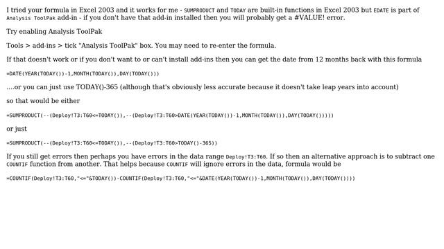 Excel 2010 formula conversion to Excel 2003 (2 Solutions!!) смотреть онлайн