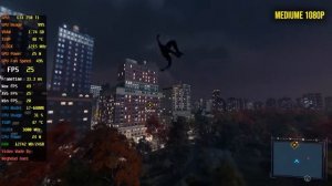 Marvels Spiderman Remastered GTX 750 Ti 2GB All Setting Fps & Game play & Benchmark