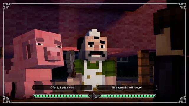 This Game is Dull! | (Netflix Minecraft Story Mode) смотреть онлайн