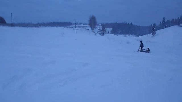 колек на снегоходе смотреть онлайн