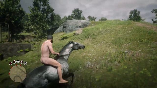 Как ПОЛНОСТЬЮ РАЗДЕТЬ главного героя в Red Dead Redemption 2 смотреть онлайн