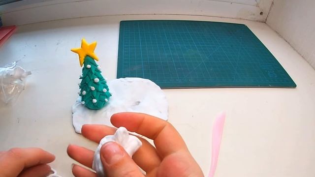 Лепим Новогодние фигурки из легкого пластилина смотреть онлайн