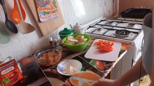 ЗАПЕКАНКА С БАКЛАЖАНОМ И ГРУДКОЙ смотреть онлайн