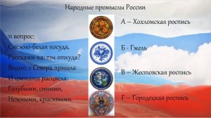 Познавательная викторина "Родина моя - Россия"