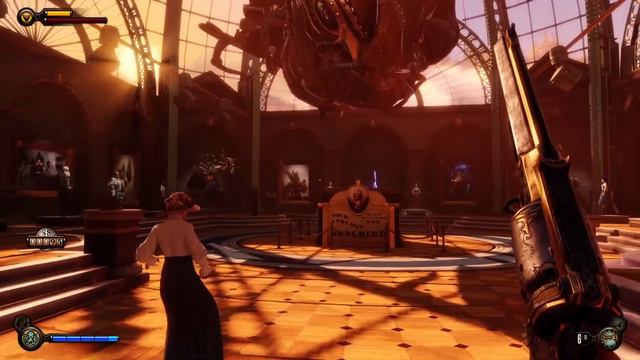 Museum in the game Bioshock infinite.. смотреть онлайн