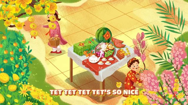 Tết Tết Tết đến Rồi - Ngày Tết Quê Em Cover Nhạc Tết Thiếu Nhi 2022 - Vietnamese Lunar New Year Son