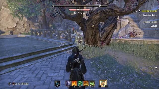 ESO My Redguard Dragonknight PVE DPS build, Briarheart, Hundings Rage, PS4 смотреть онлайн