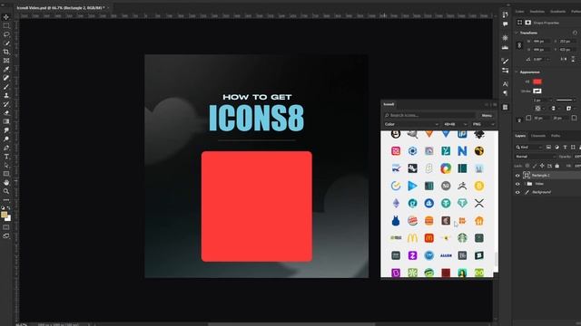 Secret Photoshop Plugin for Unlimited Icon Options! смотреть онлайн