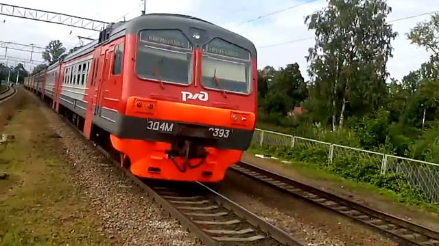 РЖД: Электропоезд «ЭД4М» - 0393. смотреть онлайн