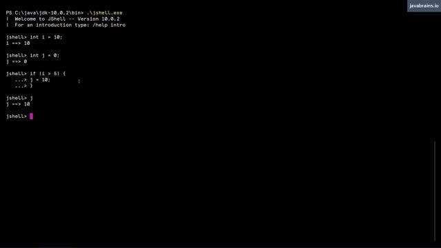 JShell Basics 06 - Multi line statements смотреть онлайн
