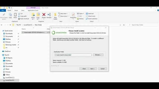 Installation of Anaconda. (Numpy Installation) смотреть онлайн