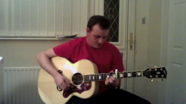 Gibson J-200 Acoustic: The Beatles - Here Comes The Sun смотреть онлайн
