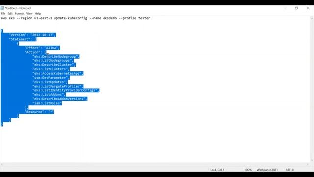 How to resolve I AM User/Role doesn't have access to "Kubernetes Objects" in EKS Cluster. смотреть онлайн