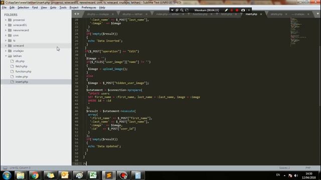 PHP Insert Update DeleteTanpa Loading dengan ajax dan Modal Bootstrap смотреть онлайн