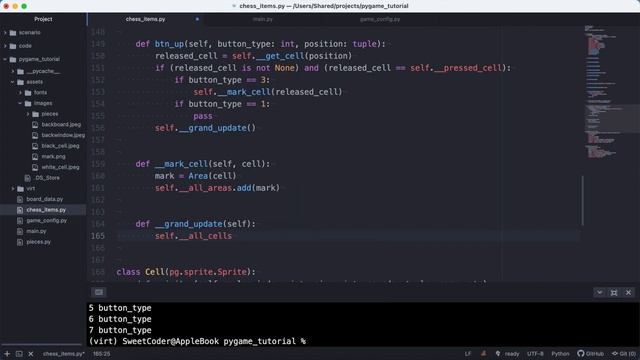 Библиотека Pygame #6. Использование мыши в играх | Pygame с нуля