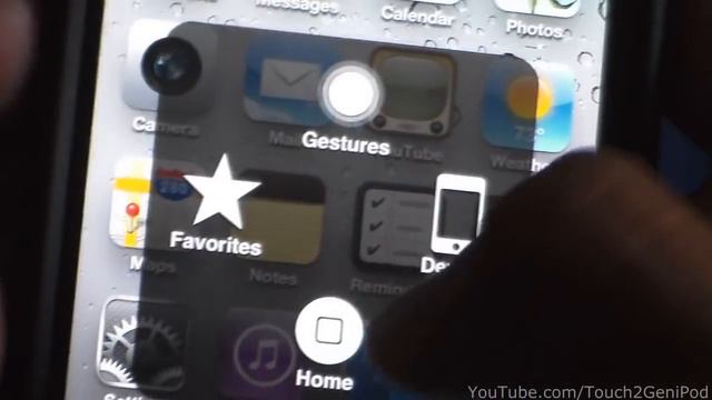 How To Have a Touch Screen Home Button on iPod Touch/iPhone(Assistive Touch) смотреть онлайн
