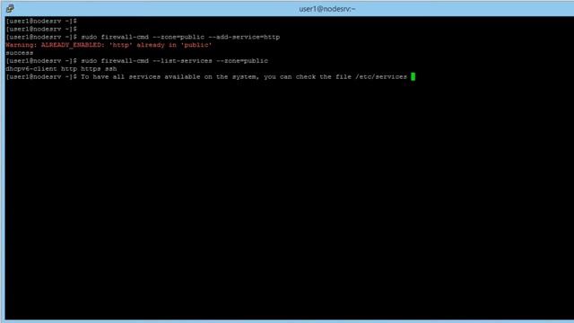 Firewall-cmd Command on Linux (CentOS7) смотреть онлайн