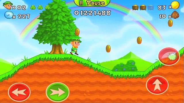 Leps World 2: World 1 Level 1 Walkthrough with ALL POTS OF GOLD смотреть онлайн