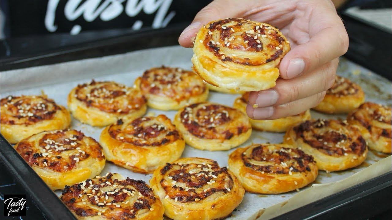 Соленая Выпечка! Готовится легко, съедается мгновенно! смотреть онлайн