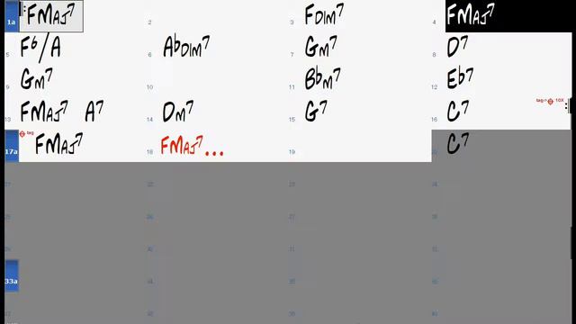 SMILE chord progression - Backing Track (no piano) смотреть онлайн