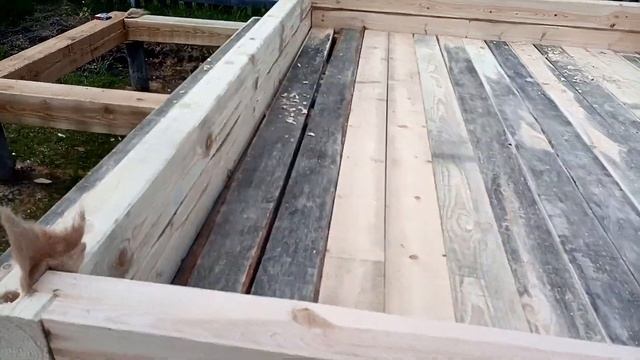 БАНЯ ИЗ БРУСА / sauna made of wood with your own hands смотреть онлайн