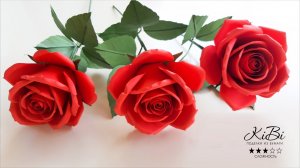 Реалистичная роза из Гофрированной бумаги | Поделки из бумаги своими руками | DIY