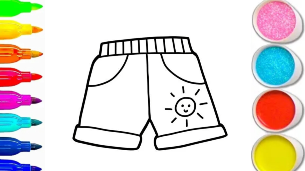 КАК НАРИСОВАТЬ ШОРТИК ДЛЯ ДЕТЕЙ смотреть онлайн