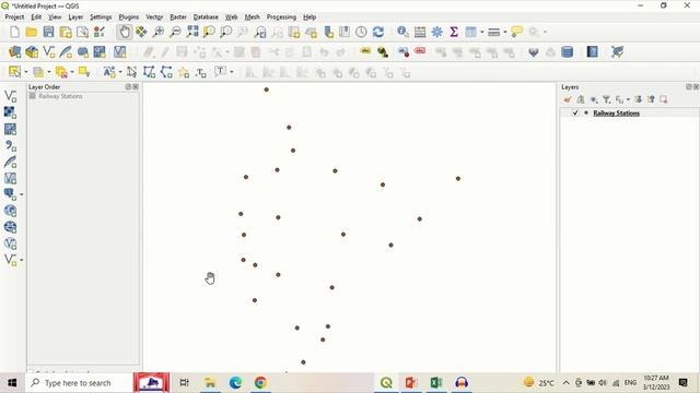 Importing CSV (Excel) Coordinates into QGIS | How to Add Excel file CSV in QGIS смотреть онлайн