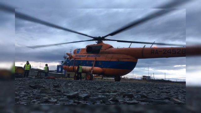 Посадка Ми-8🚁, работа
