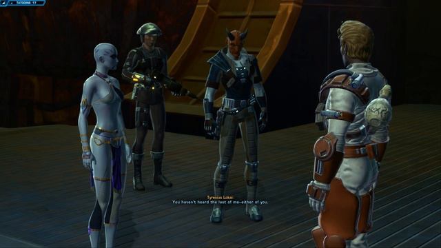 SWTOR Bounty Hunter [Male] ► Ch.1: Tatooine (02) A Barter With The Lady Of Pain