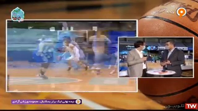 Mahram v Naft Iranian semi finals game 3- Samad Bahrami 37 pts #14 White смотреть онлайн